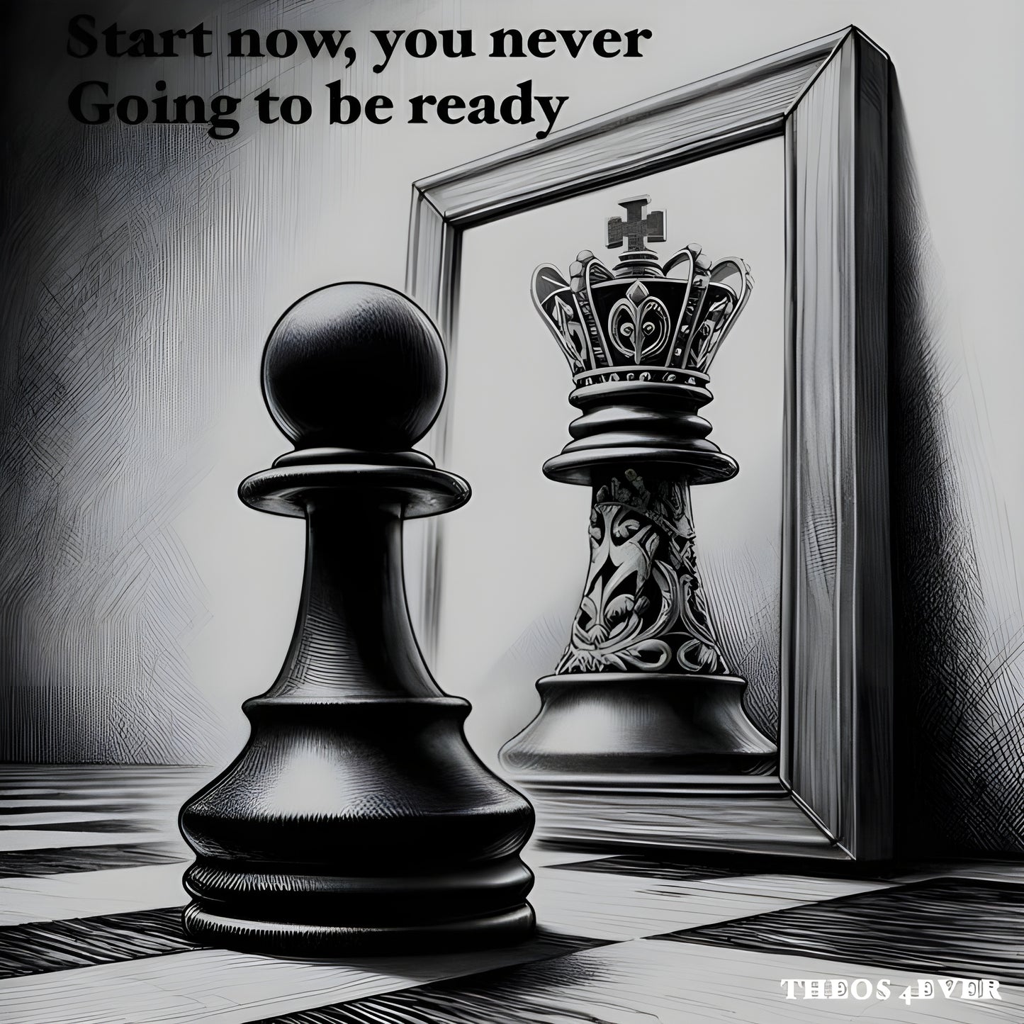 Start now motivation poster(Unframed Poster)
