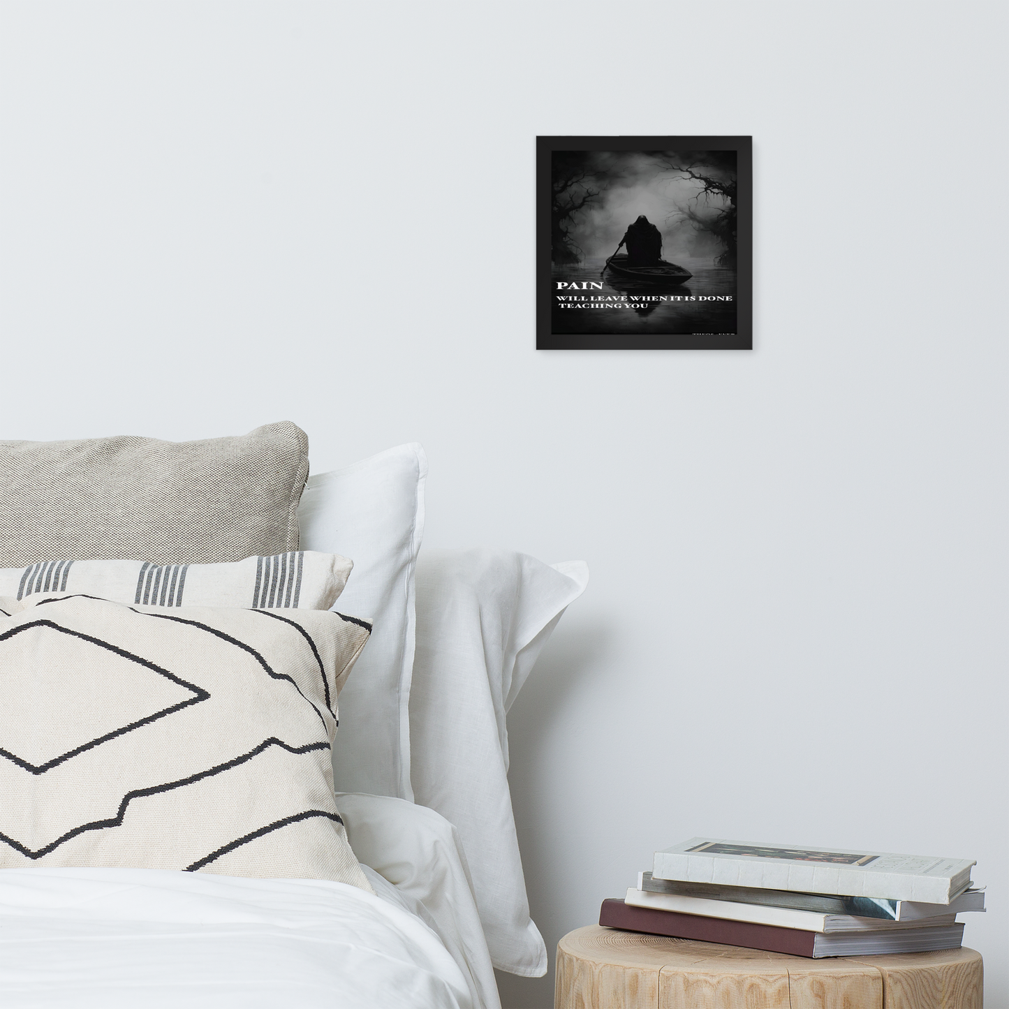 pain Motivation poster(Framed Edition)