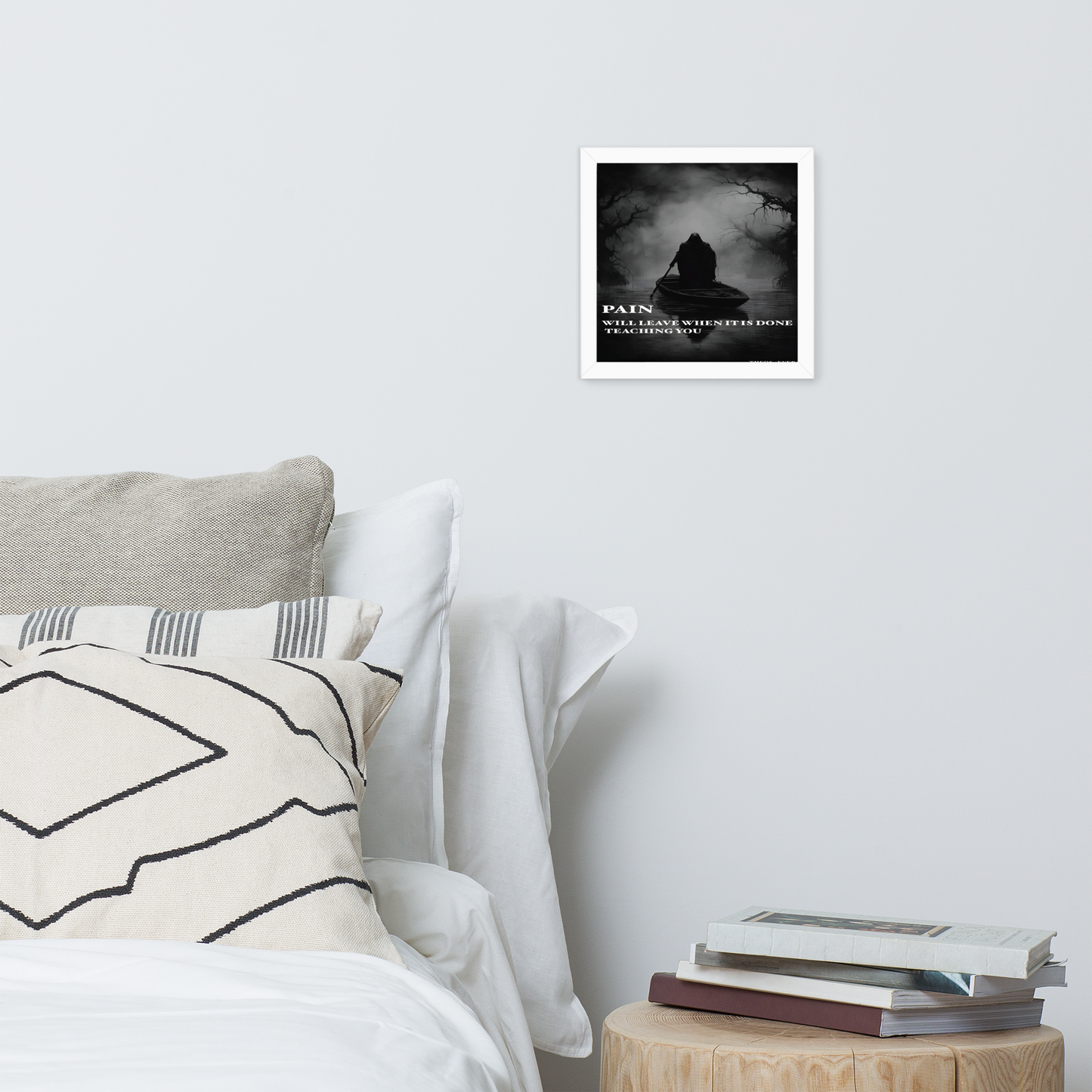 pain Motivation poster(Framed Edition)