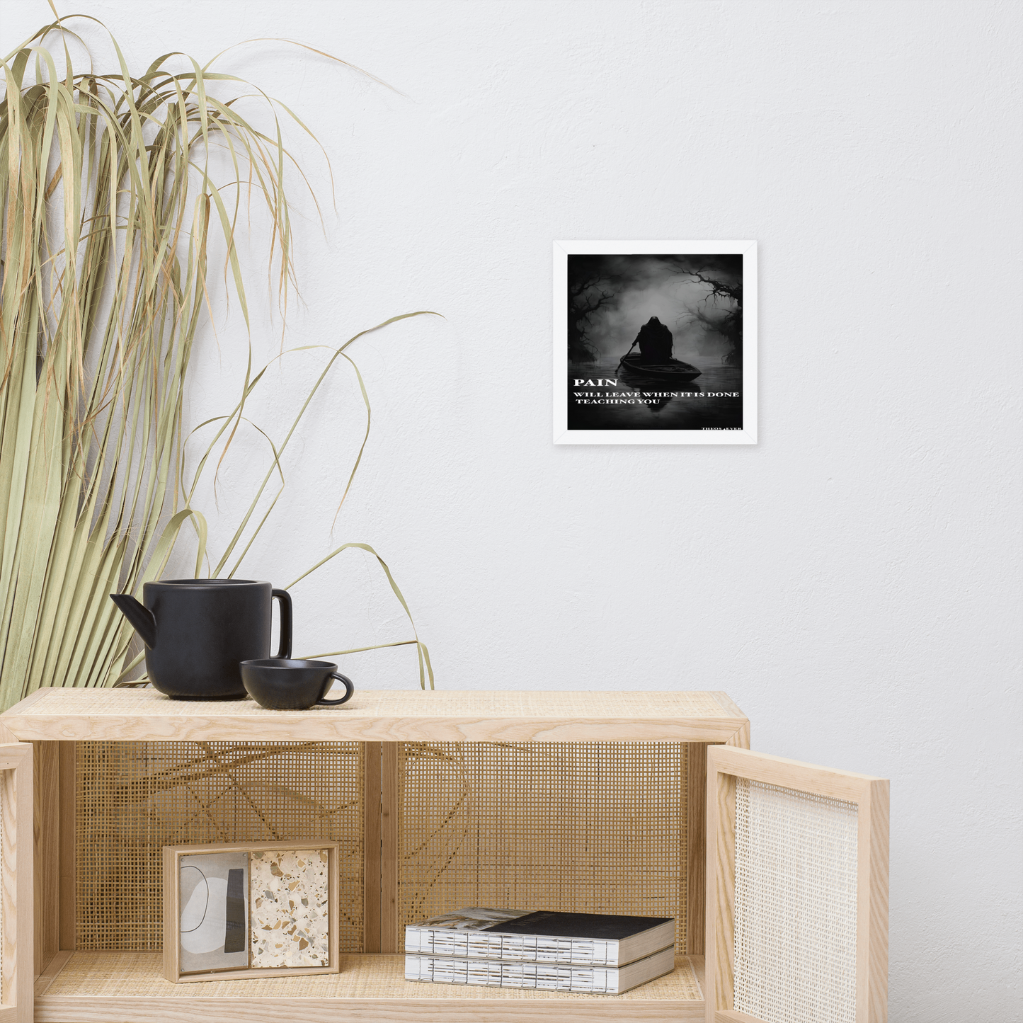 pain Motivation poster(Framed Edition)