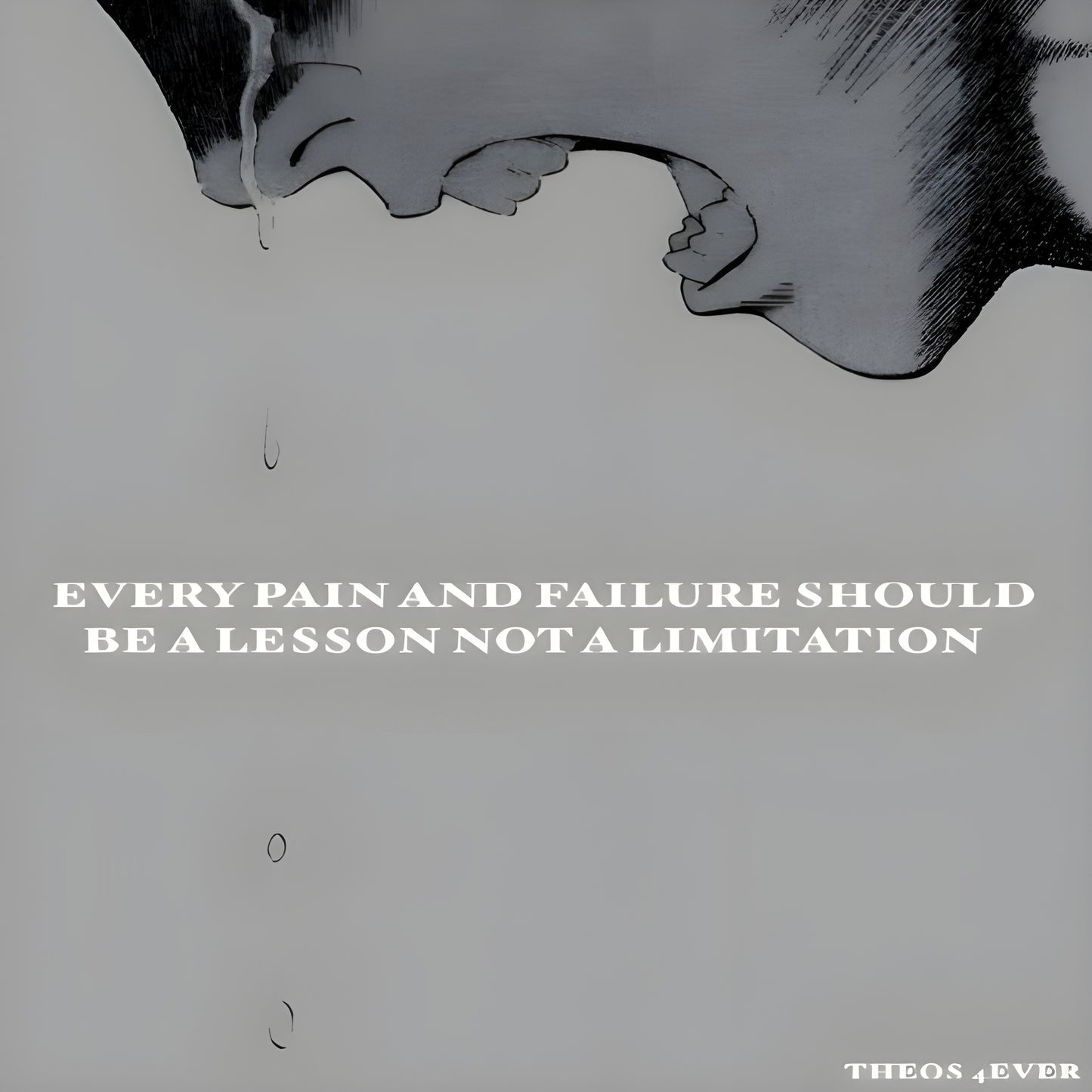 Failure is a lesson(Unframed Poster)