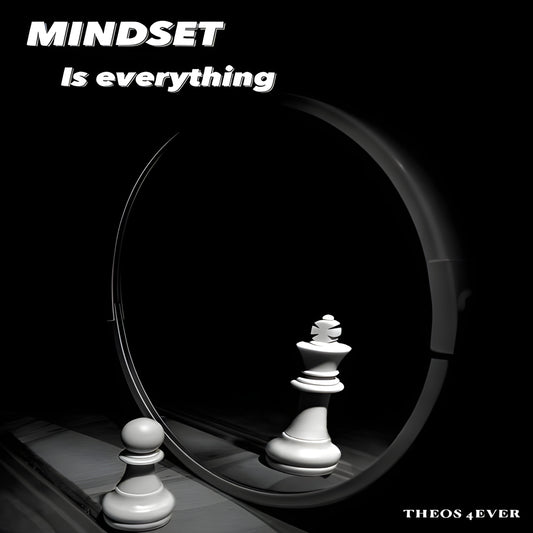 Mindset motivation poster(Framed Poster)