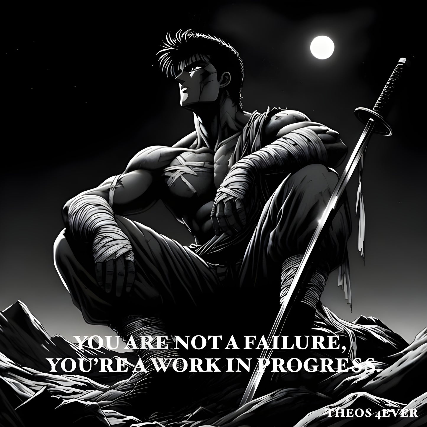 You're Not a Failure Motivation Poster(Unframed Poster)