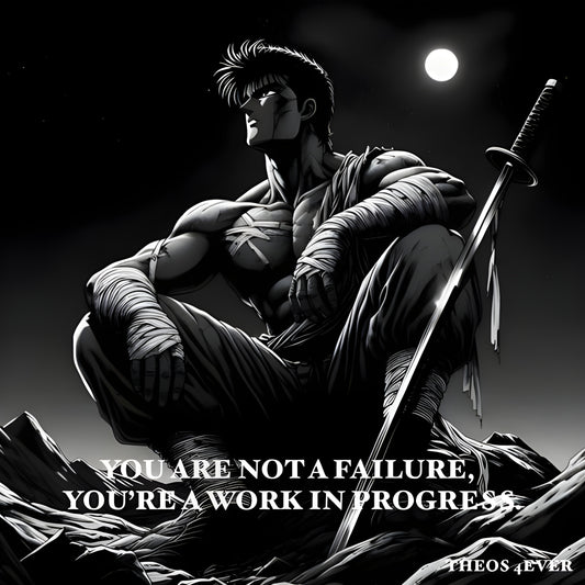 You're Not a Failure Motivation Poster(Framed Poster)