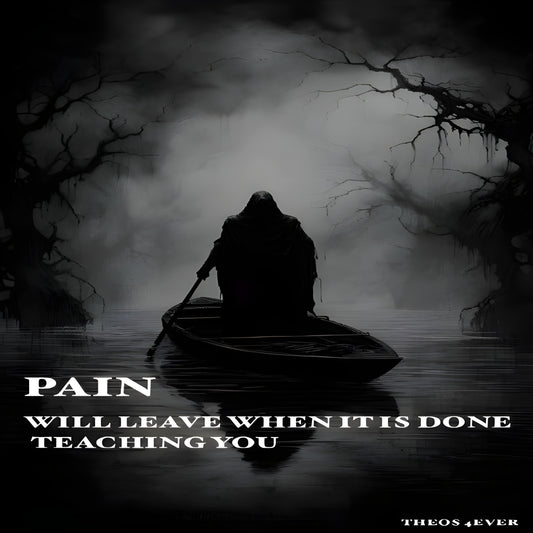 pain Motivation poster(Framed Poster)