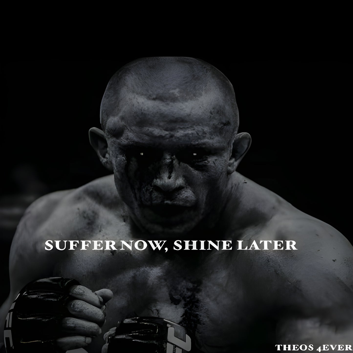 Suffer Now Motivation Poster(Unframed Poster)