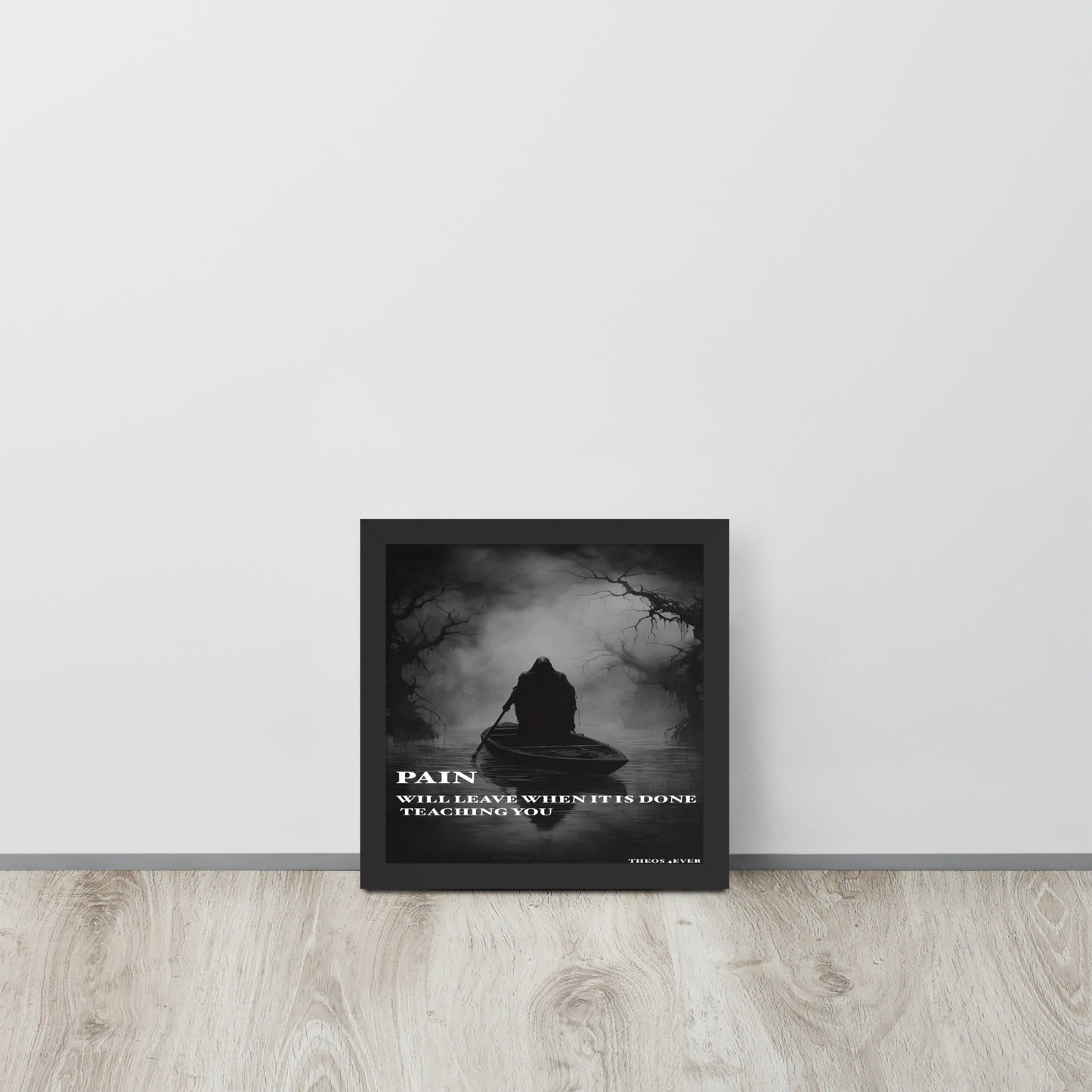 pain Motivation poster(Framed Poster)