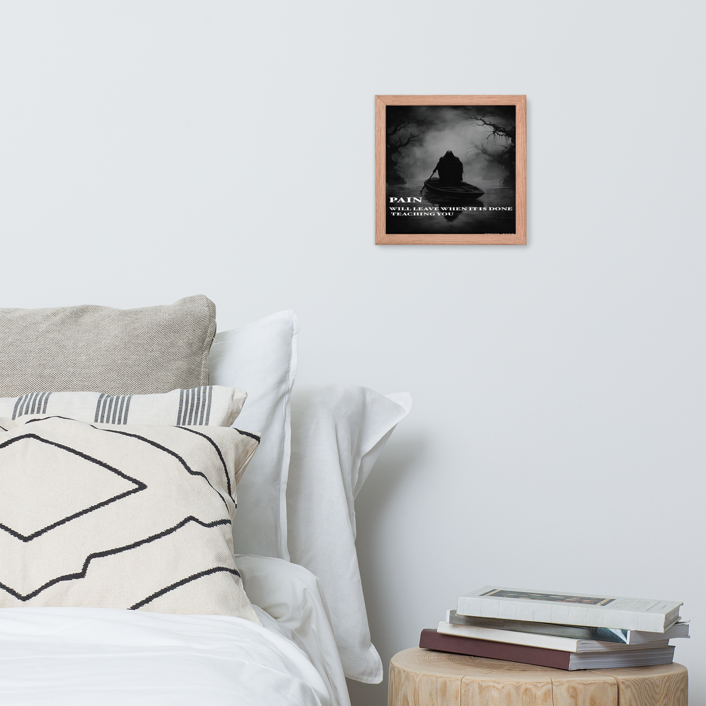 pain Motivation poster(Framed Edition)