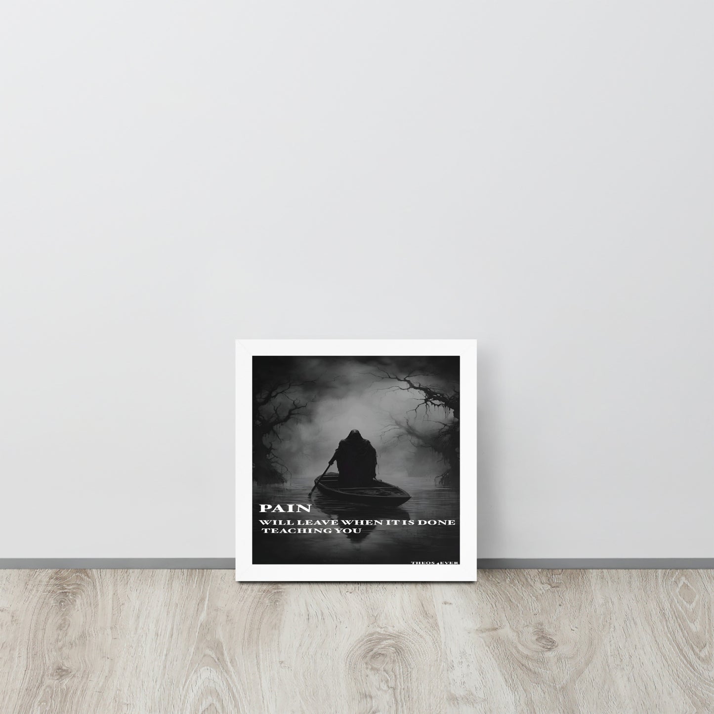 pain Motivation poster(Framed Poster)